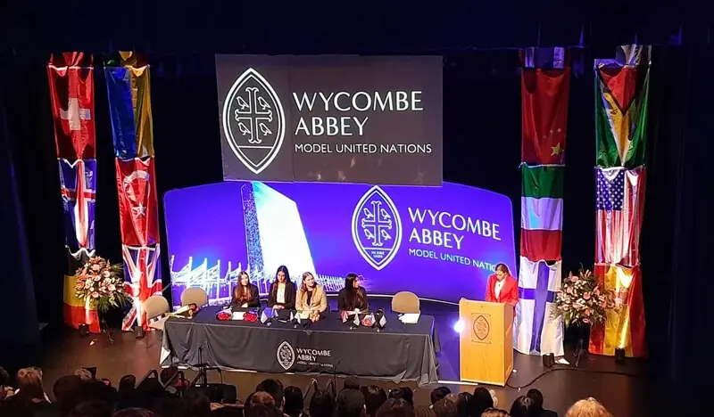 Charterhouse pupils at Model UN Conference