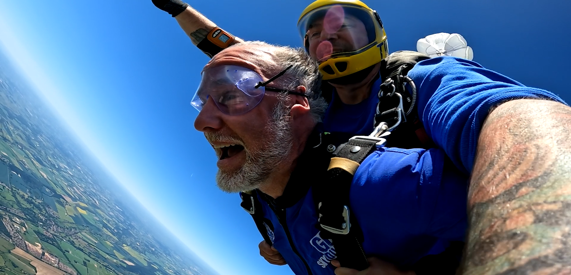 The Head's Skydive